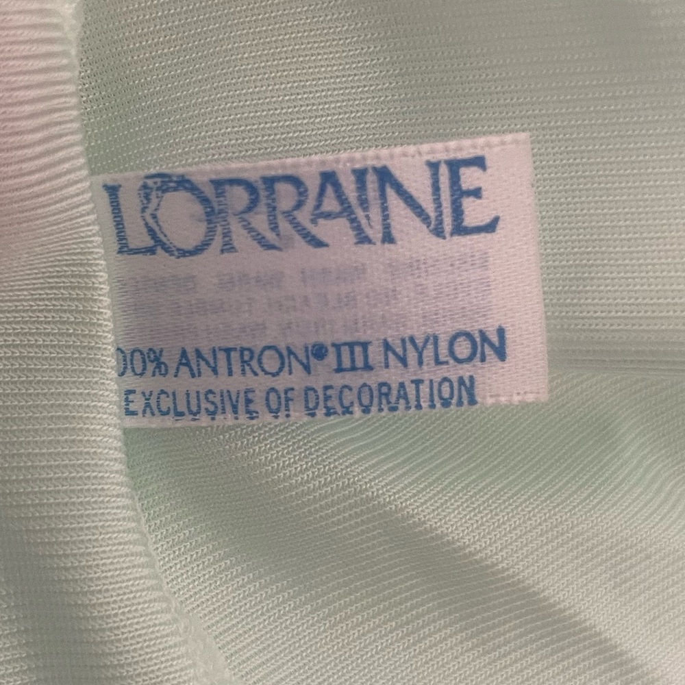 Lorraine | Vintage nightgown matching robe. Nylon. Size Large. Mint. USA. Rare - Picture 6 of 14